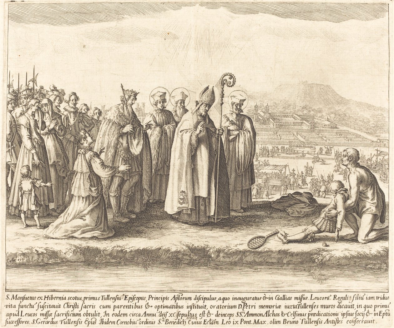 El Milagro de San Mansuy de Jacques Callot