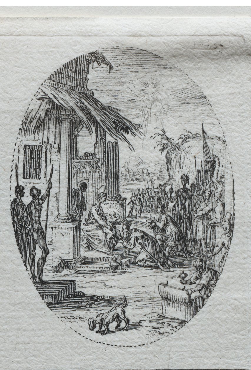 Los misterios de la Pasión: La Adoración de los Reyes de Jacques Callot