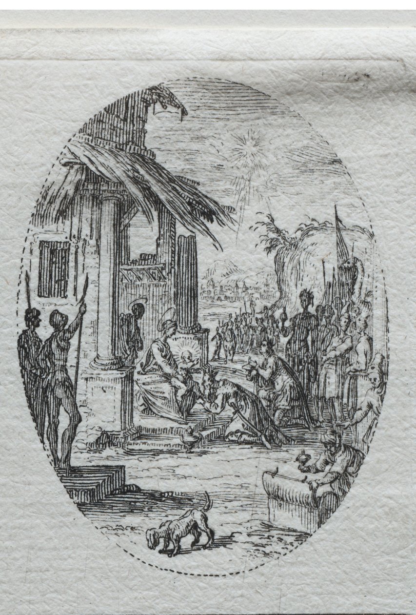 Los Misterios de la Pasión: La Adoración de los Reyes de Jacques Callot