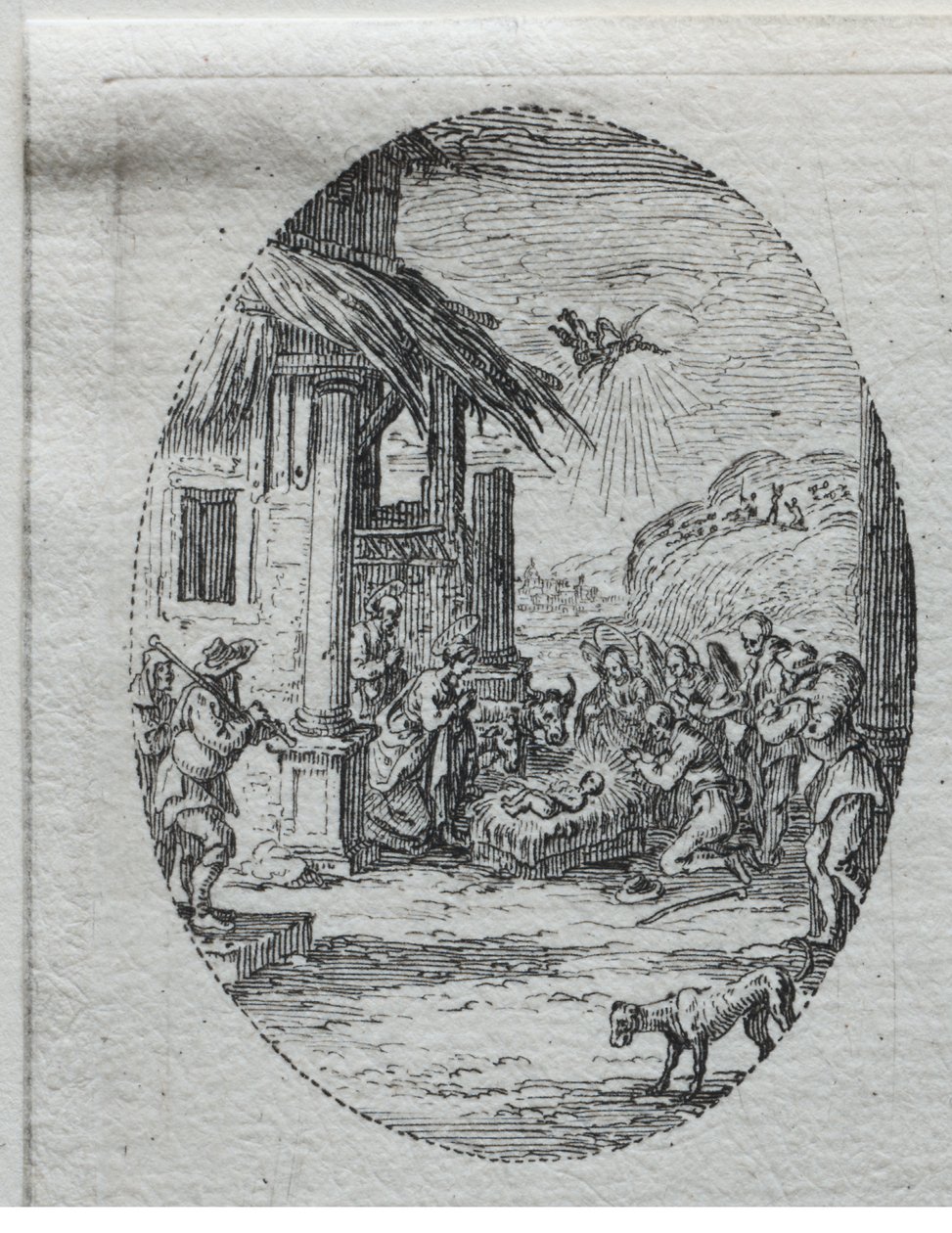 Los misterios de la Pasión: La Adoración de los Pastores de Jacques Callot