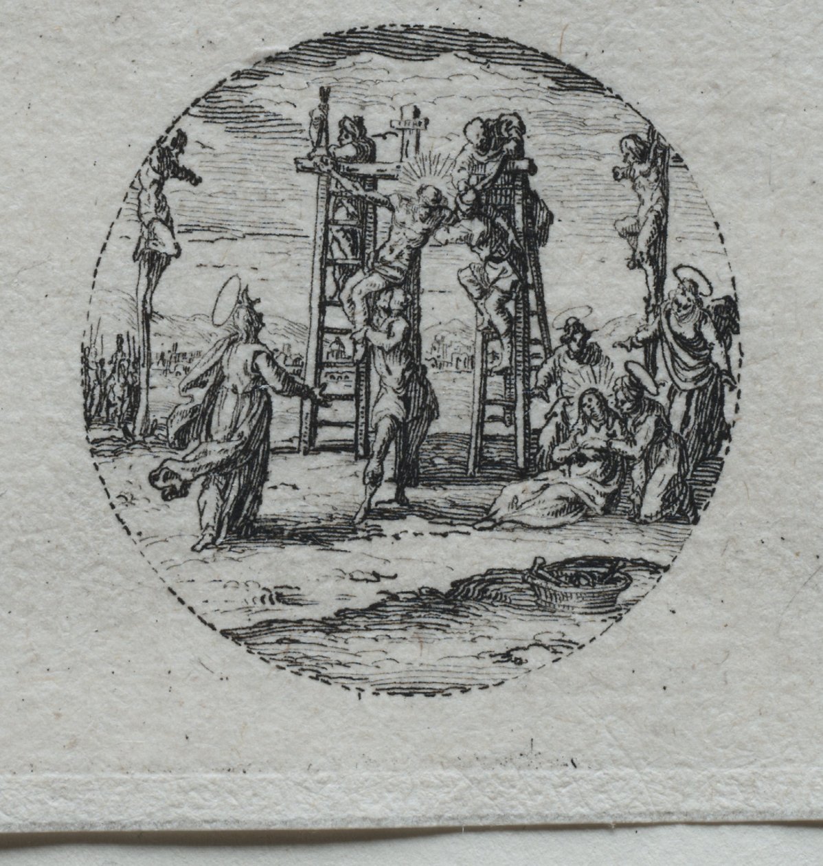 Los misterios de la pasión: La crucifixión de Jacques Callot