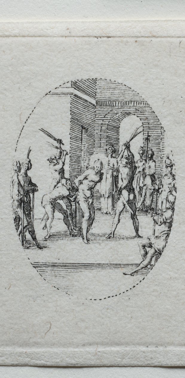 Los misterios de la Pasión: La Flagelación de Jacques Callot