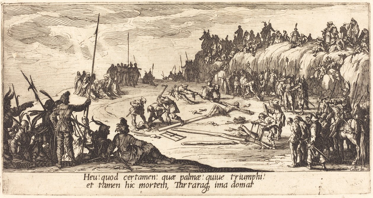 La crucifixión de Jacques Callot