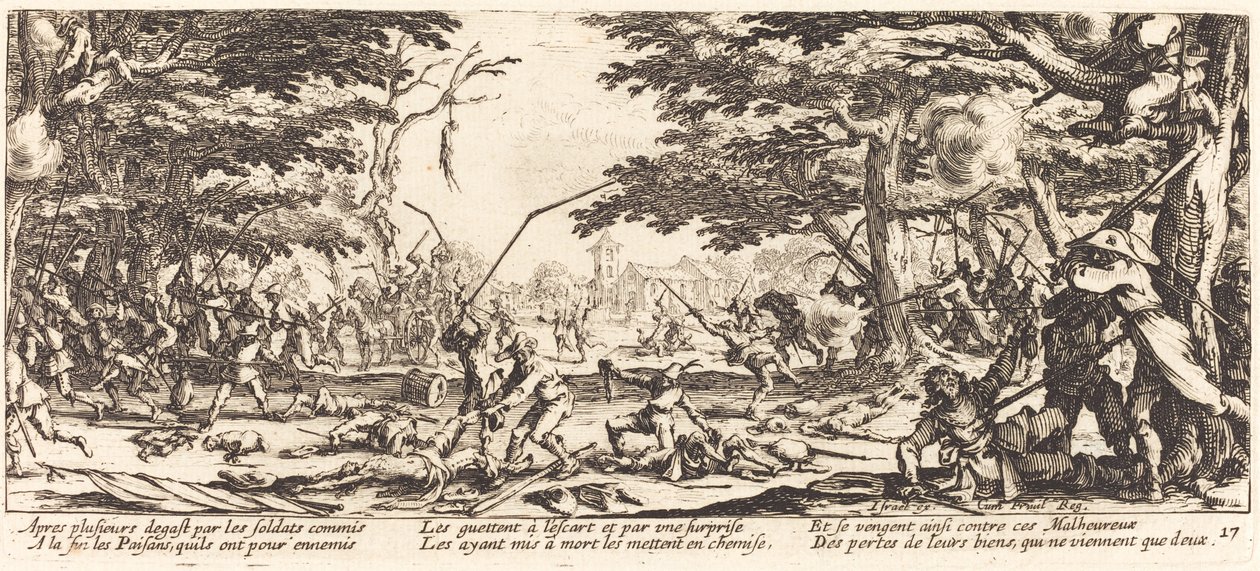 Los Campesinos se Vengan de Jacques Callot