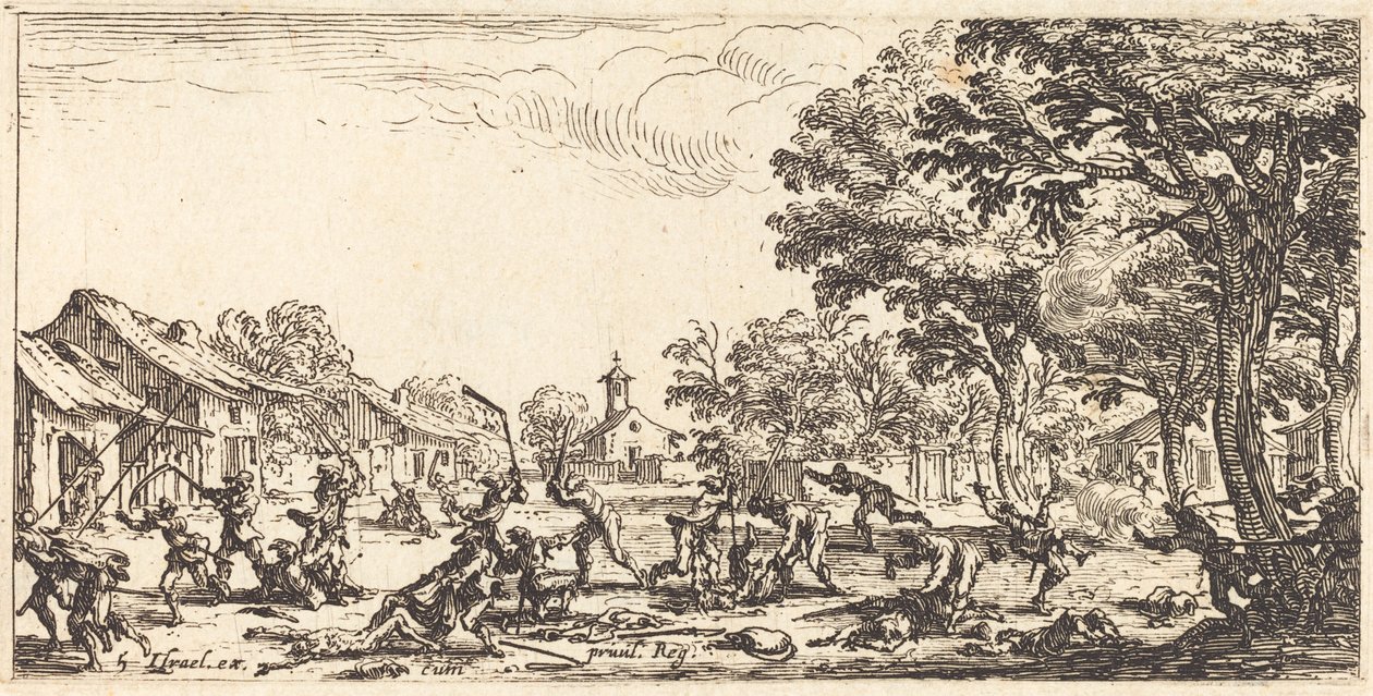La Venganza de los Campesinos de Jacques Callot