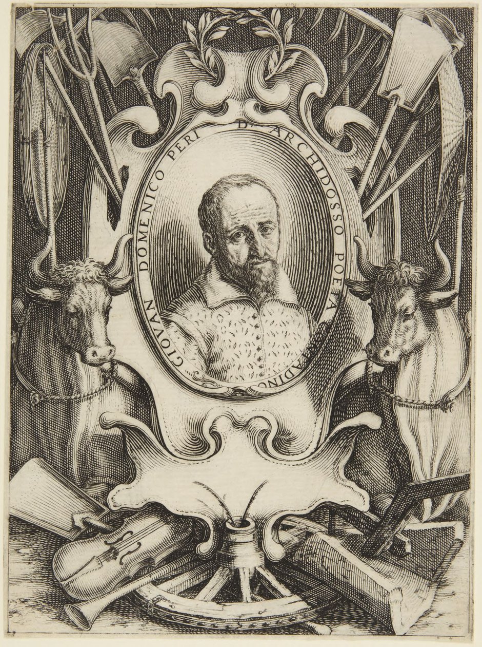 El retrato de Giovanni Domenico Peri de Jacques Callot