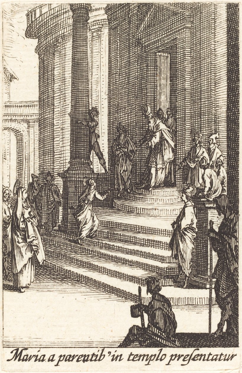 La Presentación de la Virgen de Jacques Callot