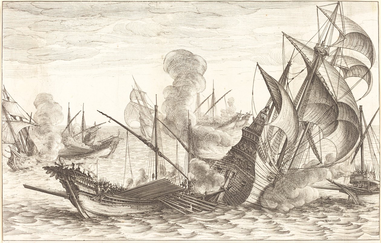 La segunda batalla naval de Jacques Callot