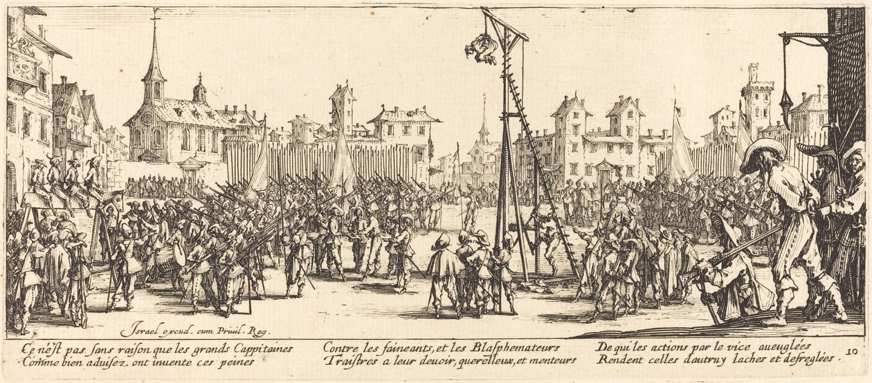 El estrapado de Jacques Callot