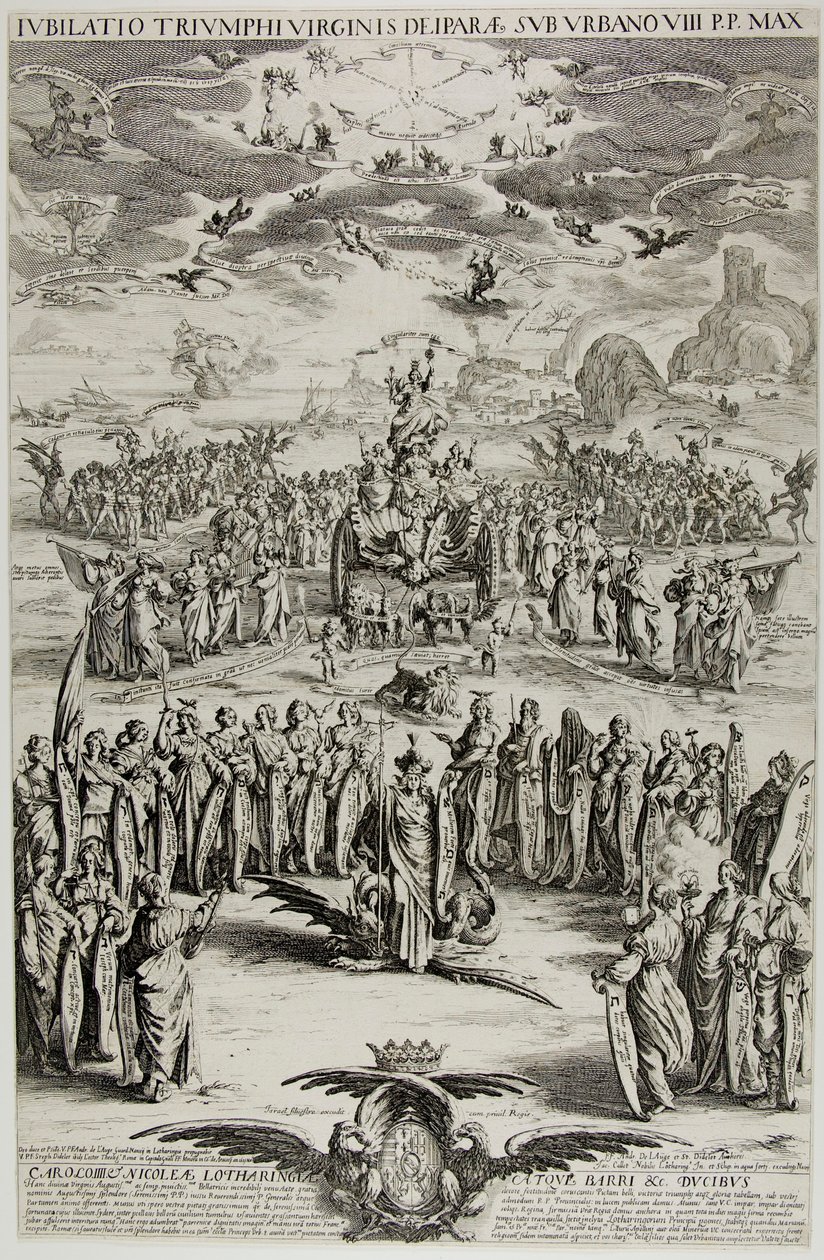 El triunfo de la Virgen de Jacques Callot