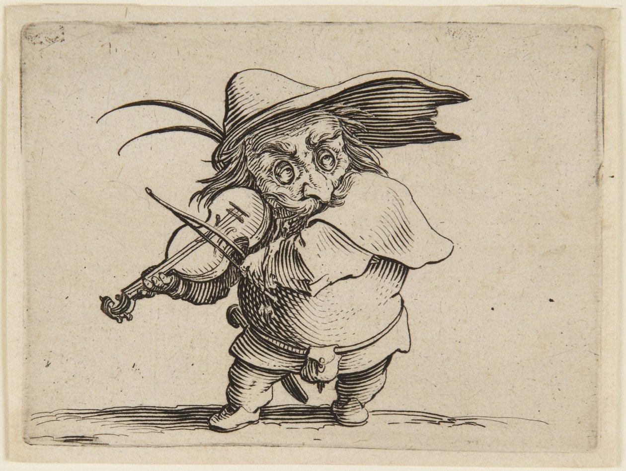 El violinista de Jacques Callot