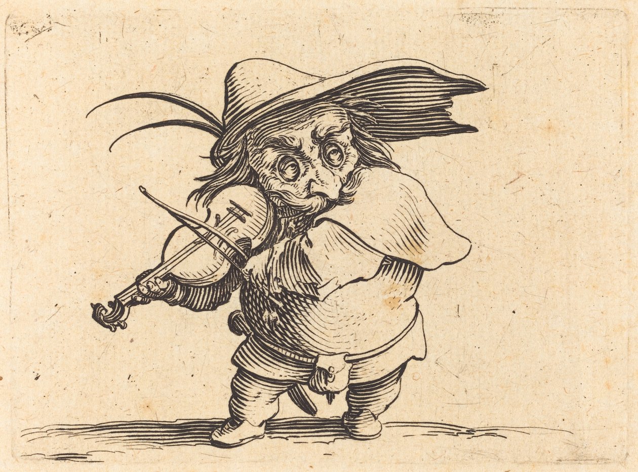 El violinista de Jacques Callot