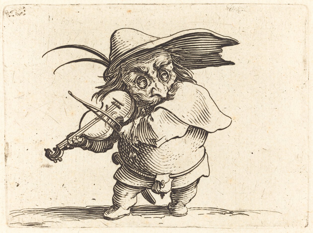 El violinista de Jacques Callot