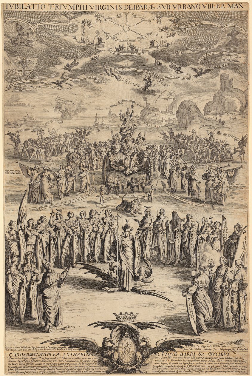 Triunfo de la Virgen María de Jacques Callot