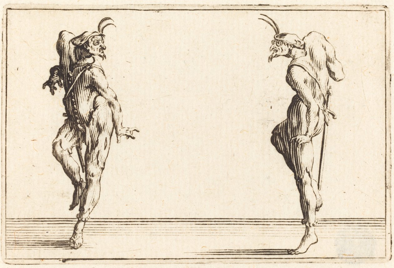 Dos Pantalones Bailando de Jacques Callot