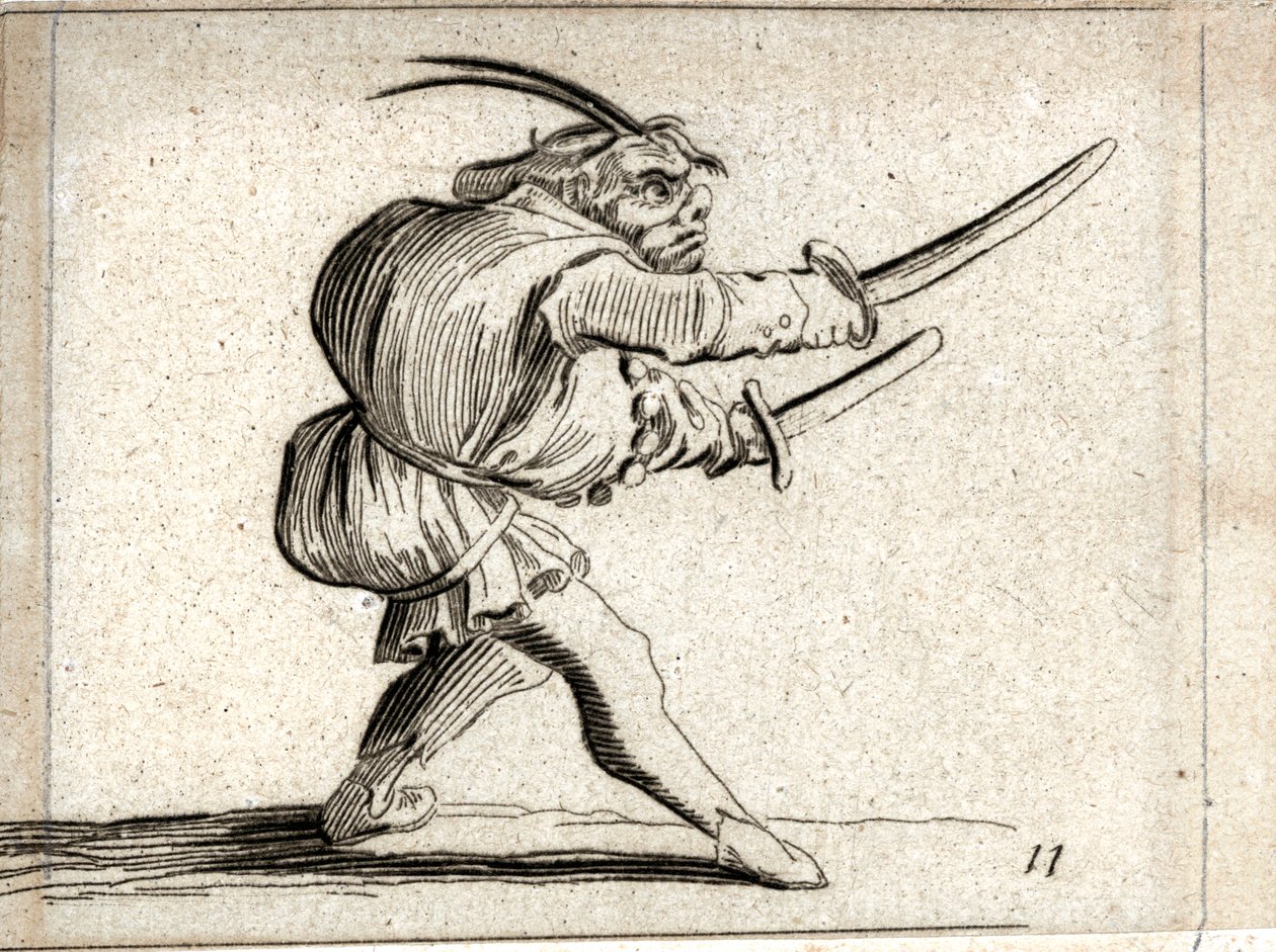 Varie Figure Gobbi ... (grabado) de Jacques Callot
