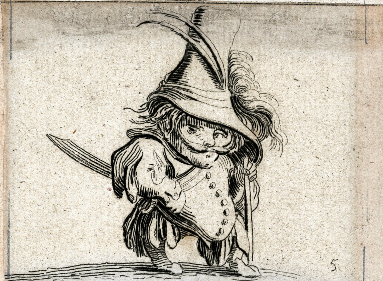 Varie Figure Gobbi ... (grabado) de Jacques Callot