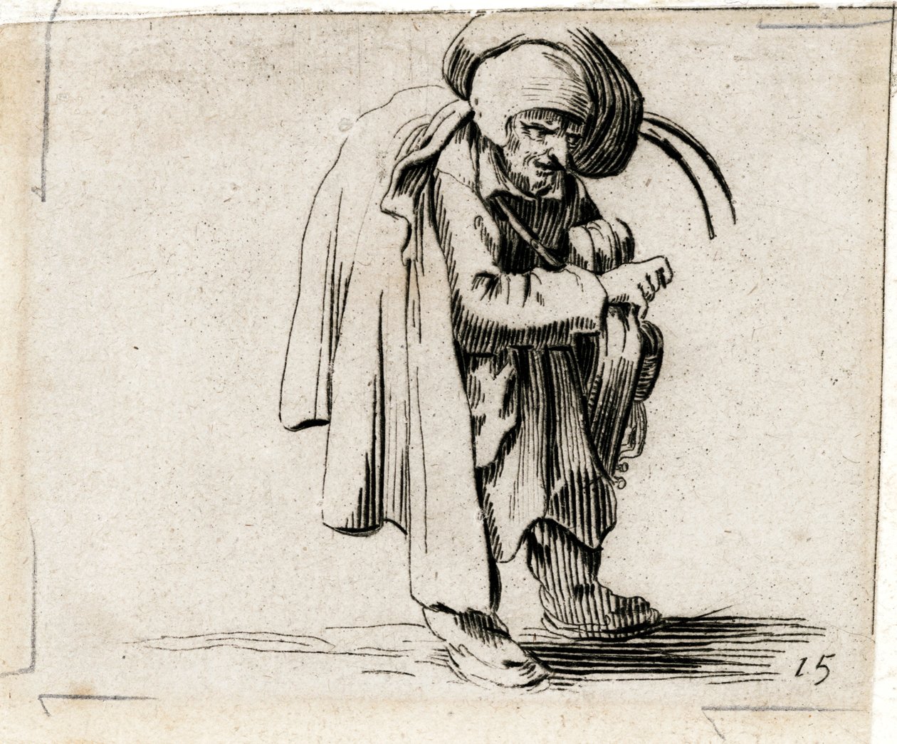 Varie Figure Gobbi ... (grabado) de Jacques Callot
