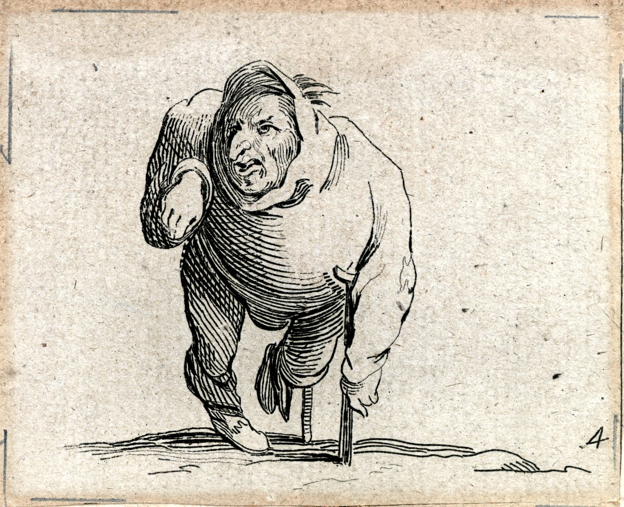 Varie Figure Gobbi ... (grabado) de Jacques Callot