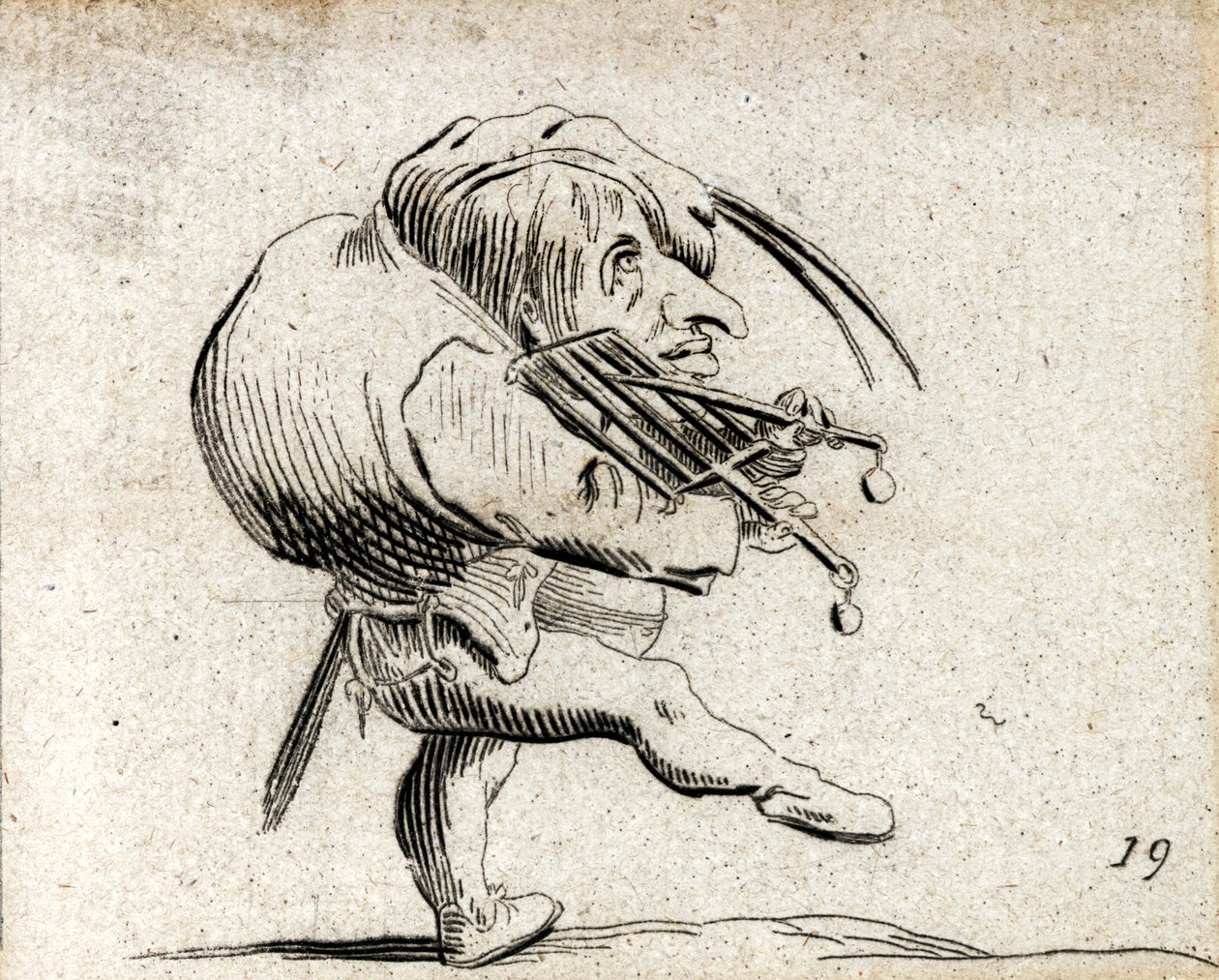 Varie Figure Gobbi ... (grabado) de Jacques Callot