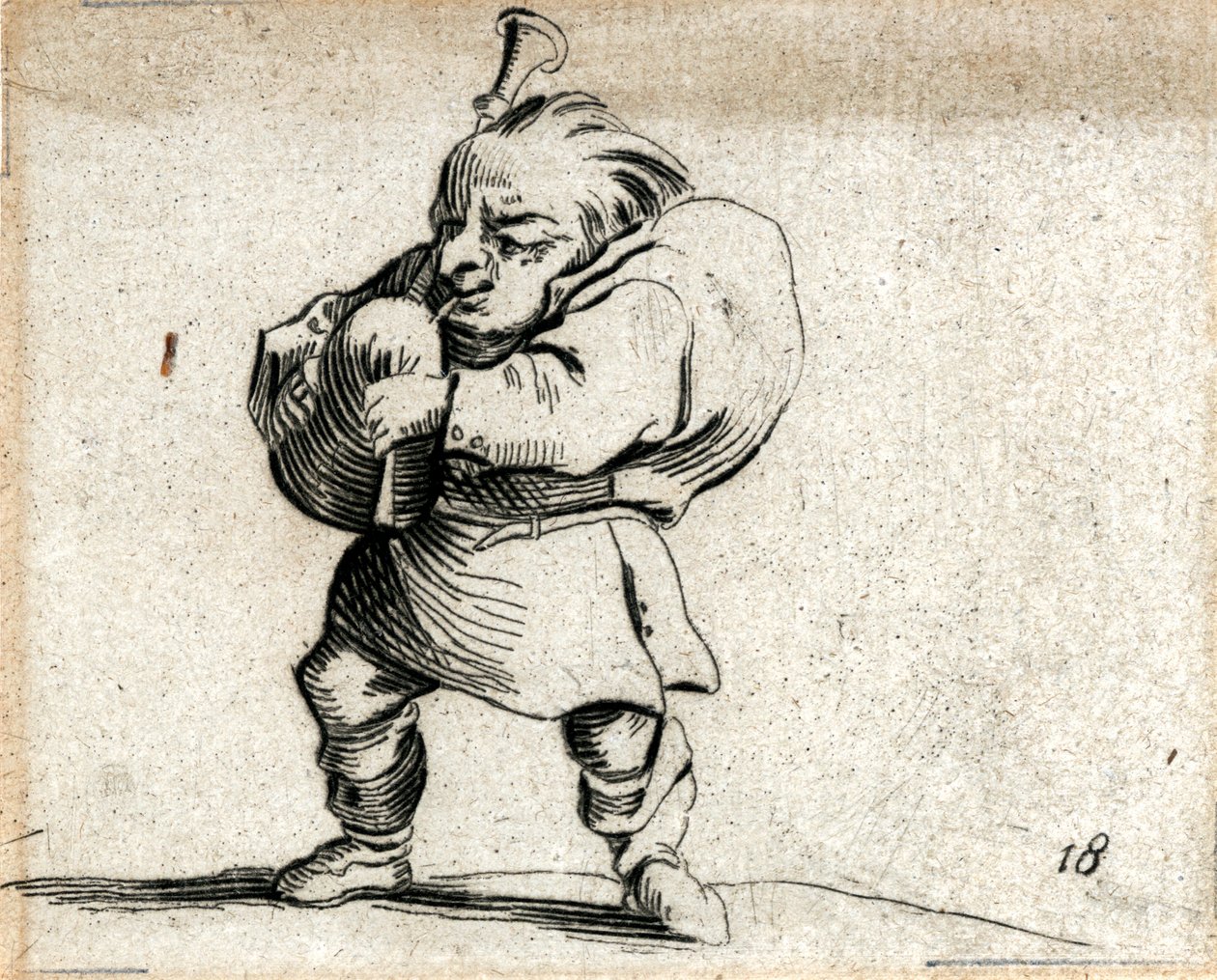 Varie Figure Gobbi ... (grabado) de Jacques Callot