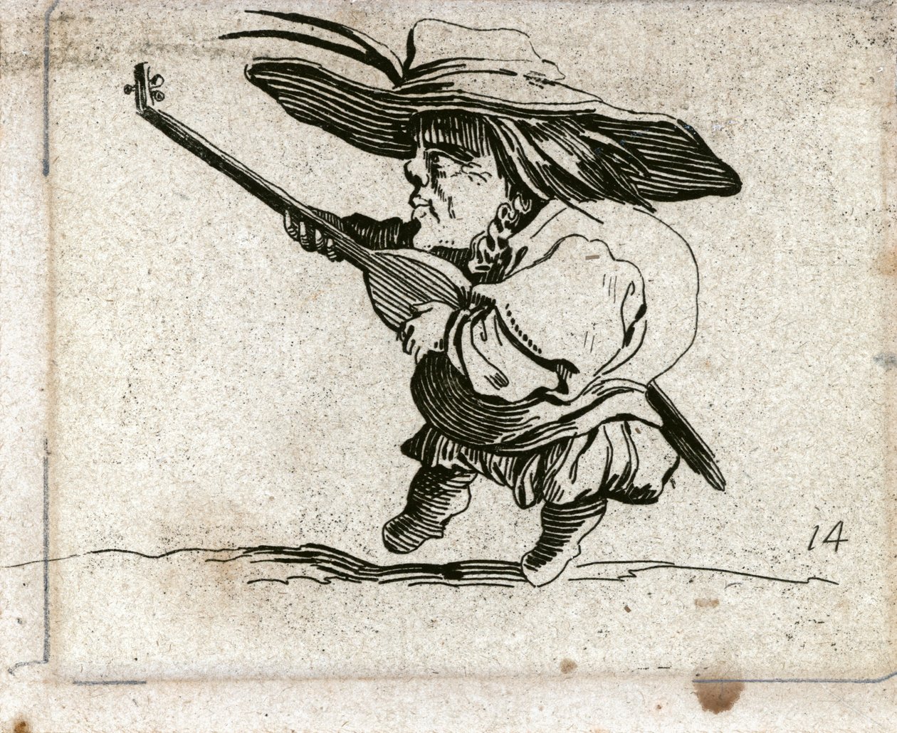Varie Figure Gobbi ... (grabado) de Jacques Callot