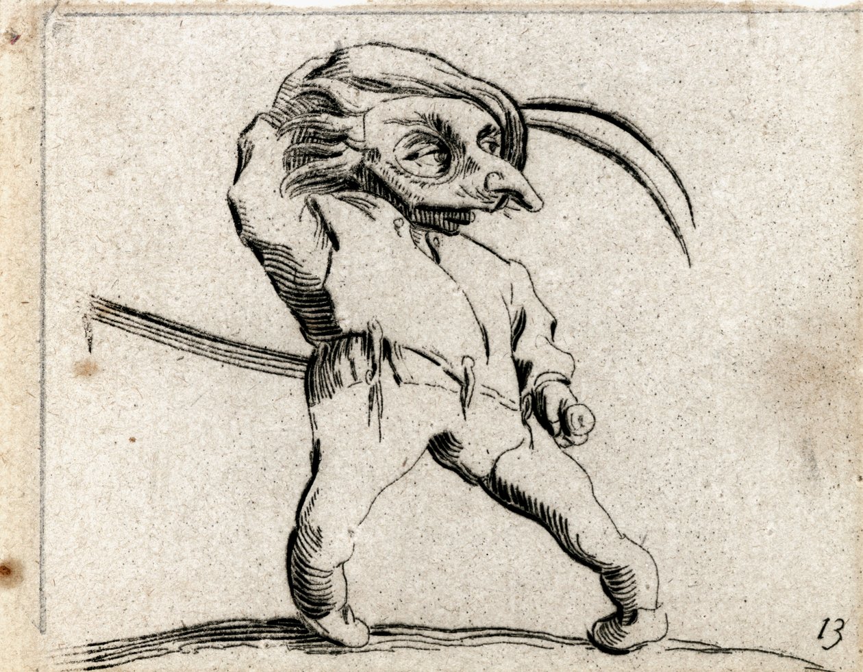 Varie Figure Gobbi ... (grabado) de Jacques Callot
