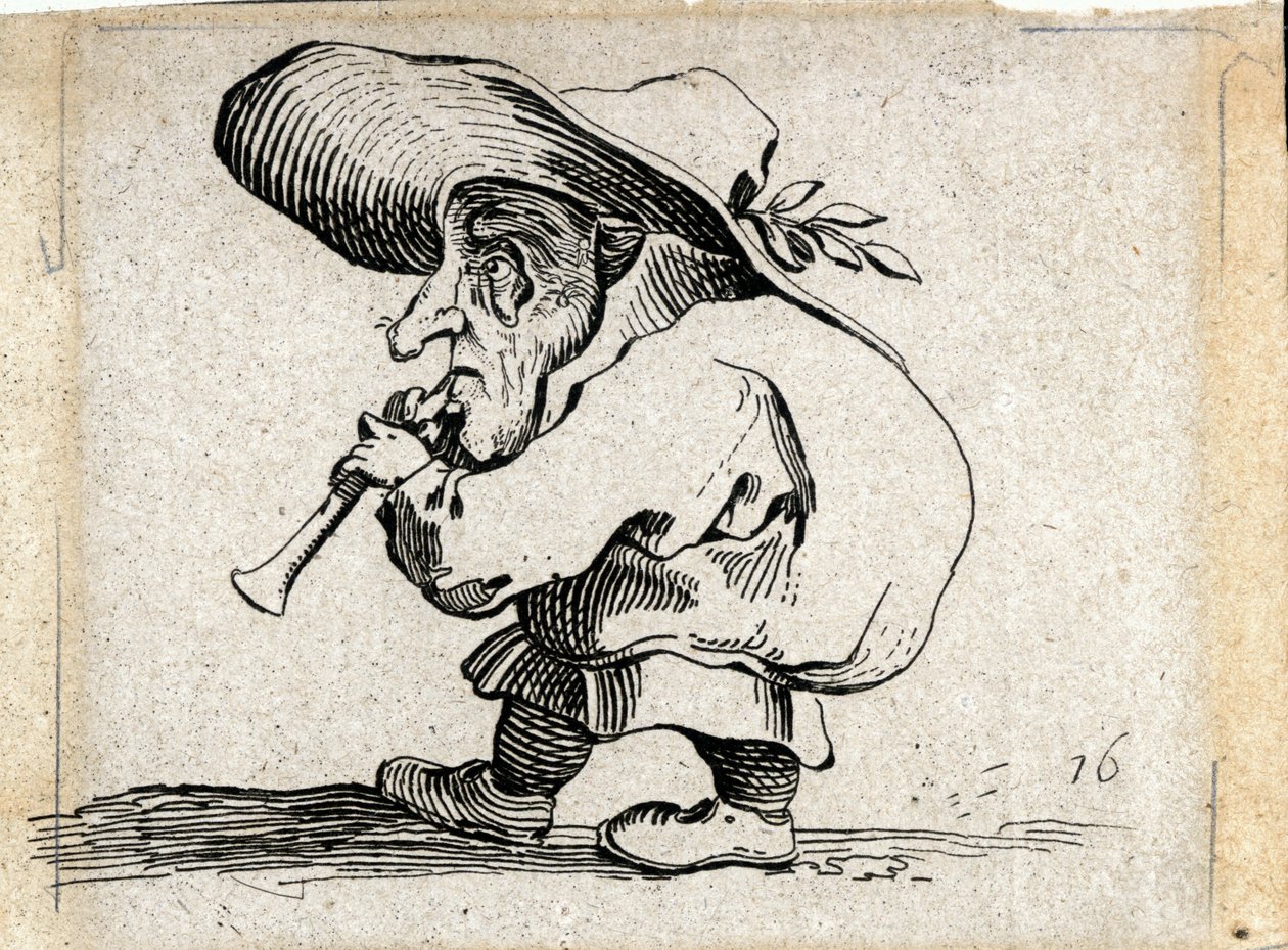 Varie Figure Gobbi ... (grabado) de Jacques Callot