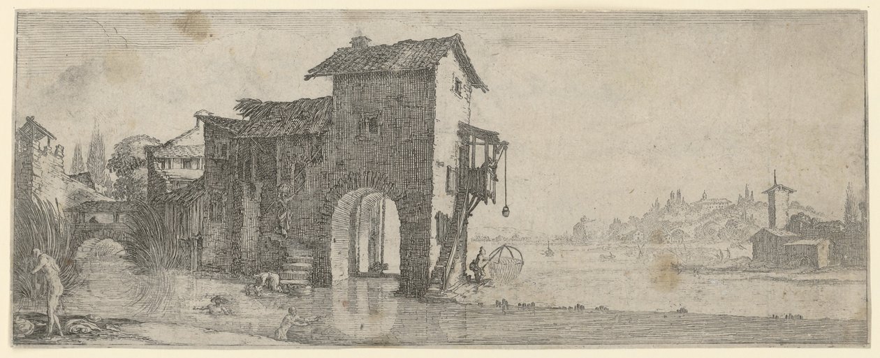 Molino de agua de Jacques Callot