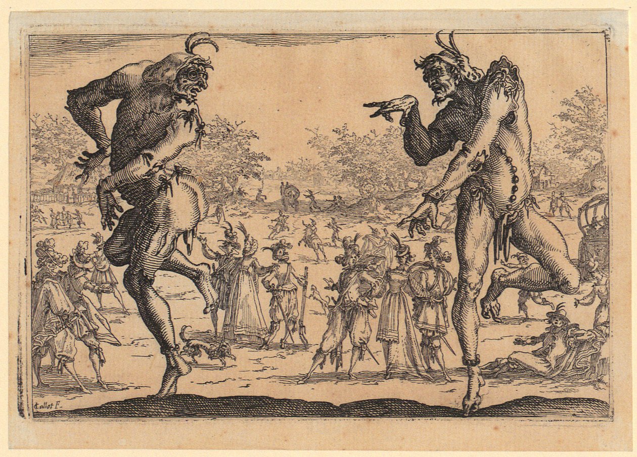 Dos pantalones de Jacques Callot