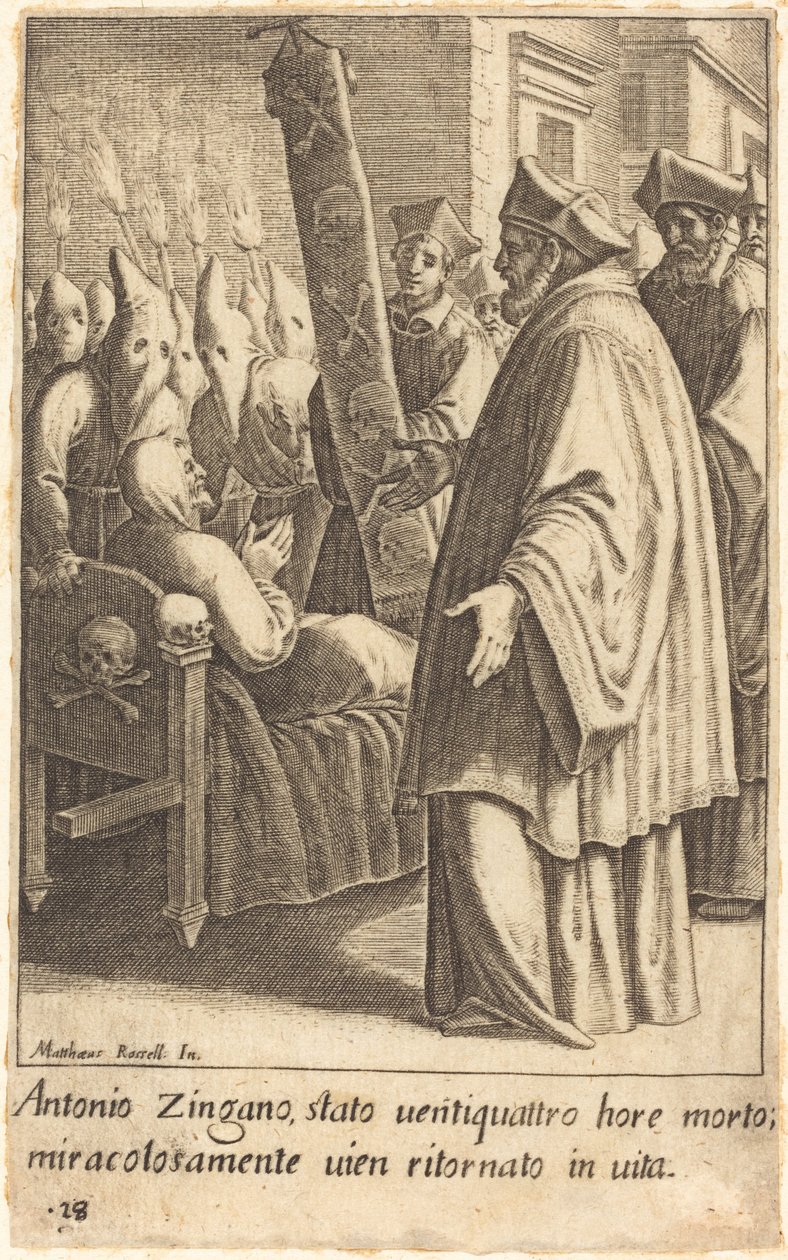 Antonio Zingano de Jacques Callot after Matteo Rosselli
