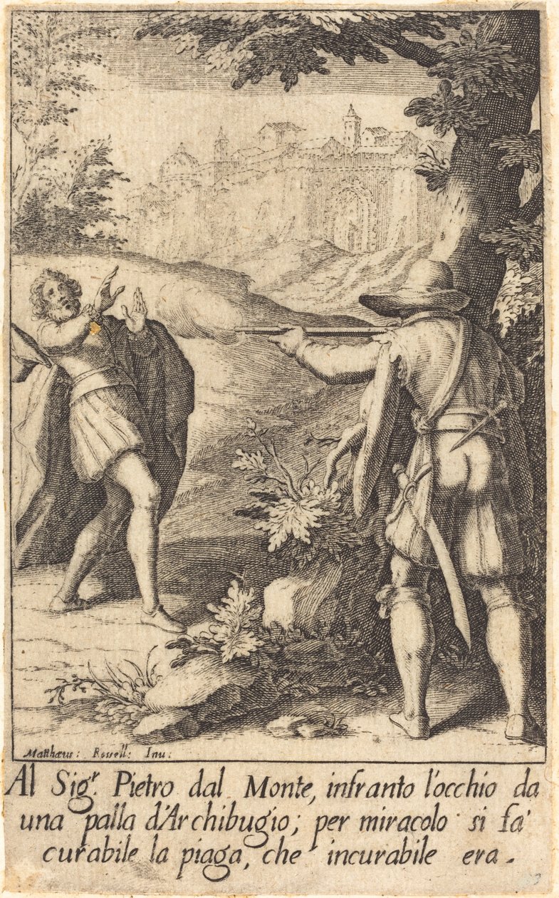 Pietro dal Monte de Jacques Callot after Matteo Rosselli