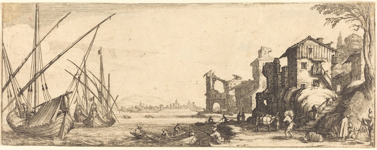El pequeño puerto de Jacques Callot or Follower of Jacques Callot