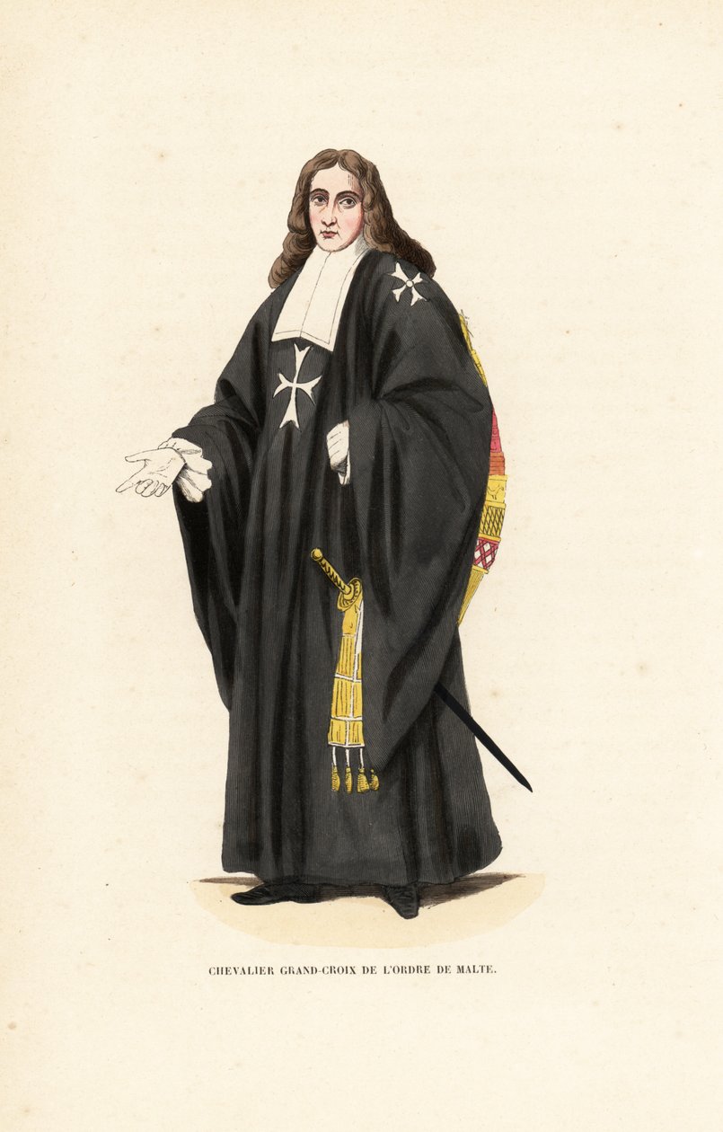 Gran Cruz de los Caballeros Hospitalarios, Orden de Malta, Orden de los Caballeros del Hospital de San Juan de Jerusalén, Chevalier Grand-Croix de l