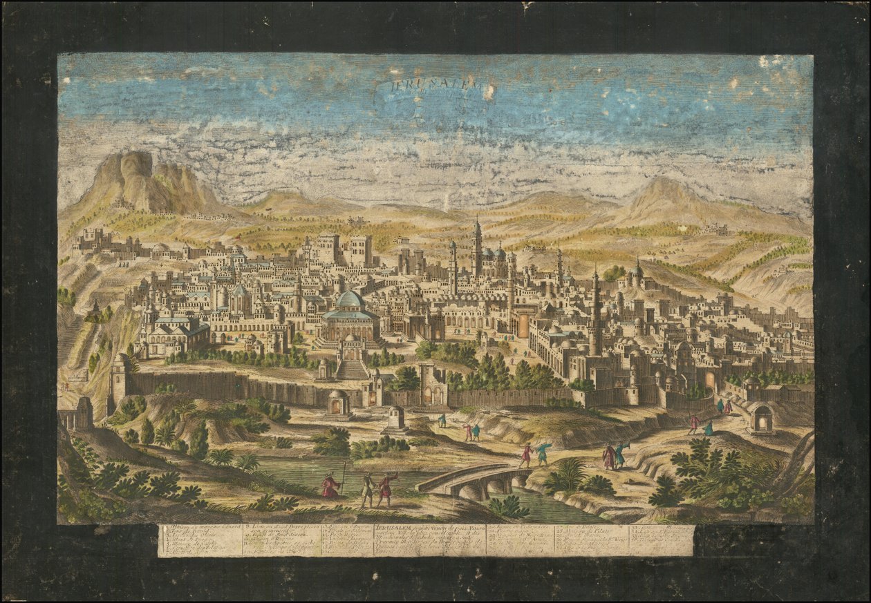 Jerusalén, tal como es hoy de Jacques Chéreau