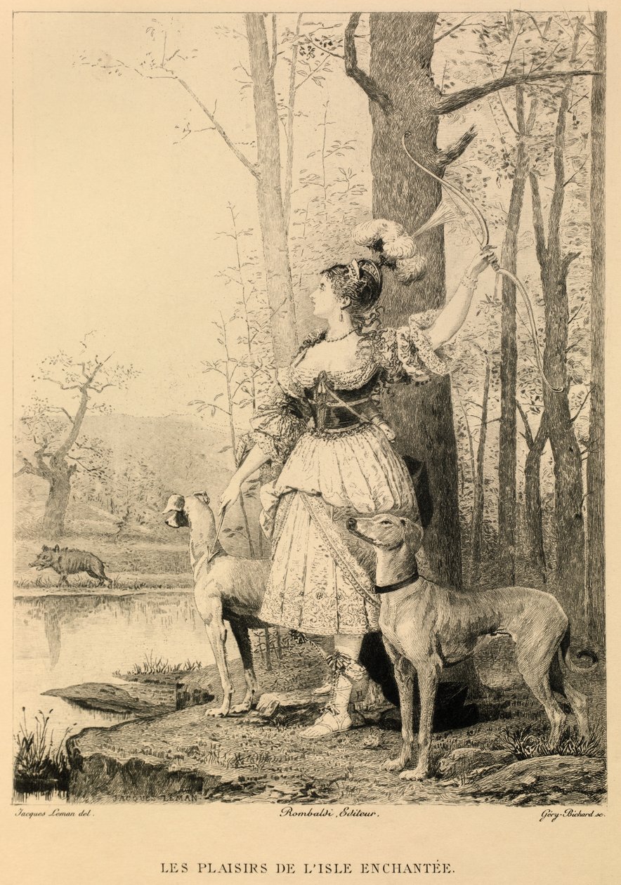 Los placeres de la isla encantada de Moliere de Jacques Edmond Leman