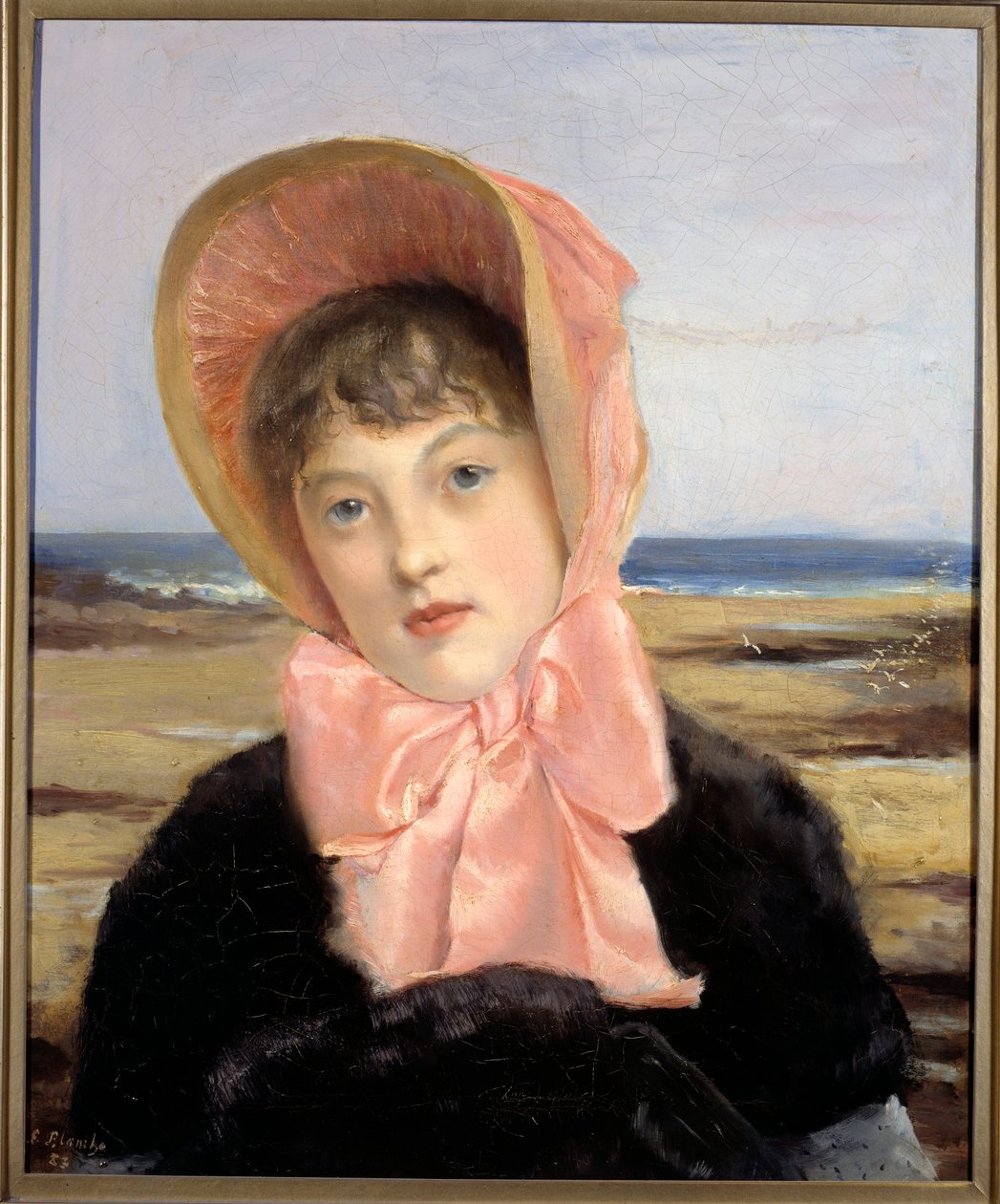 La capeline rose de Jacques Emile Blanche