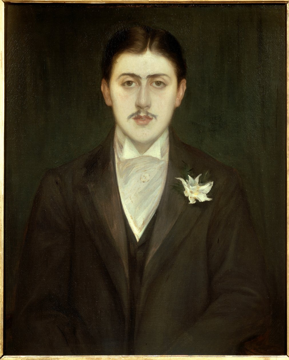 Retrato de Marcel Proust de Jacques Emile Blanche
