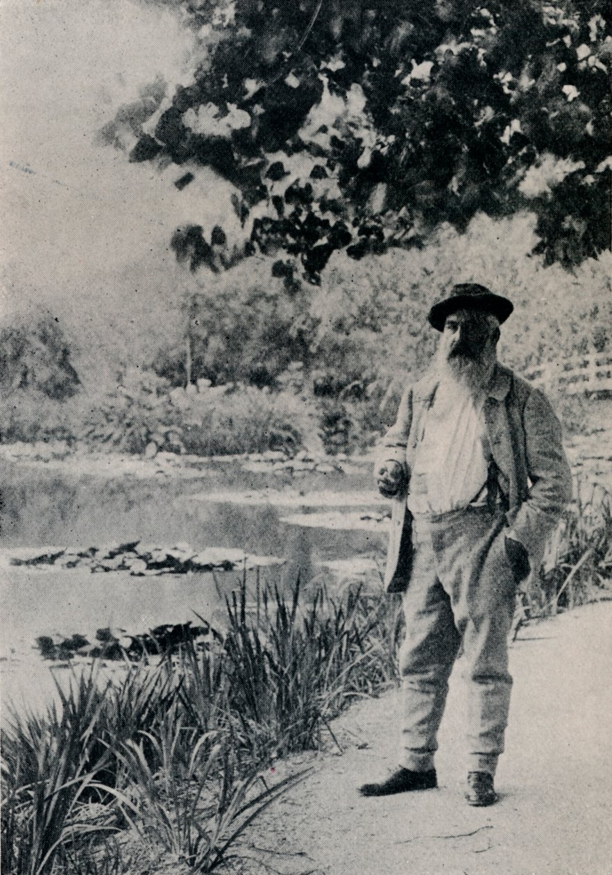 Claude Monet, Giverny, 1905 de Jacques Ernest Bulloz
