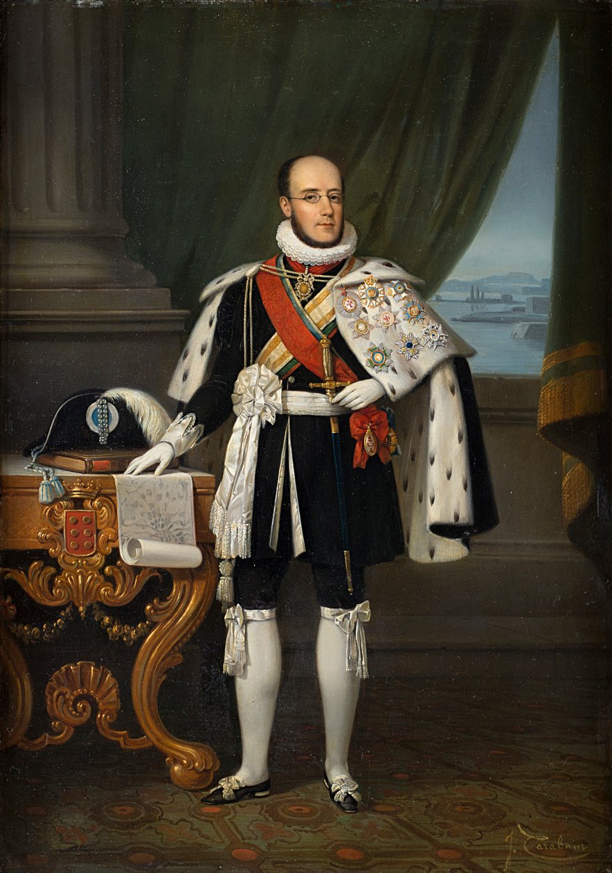 Infante Luis, Duque de Oporto, futuro Rey Luis I de Portugal de Jacques Francois Carabain