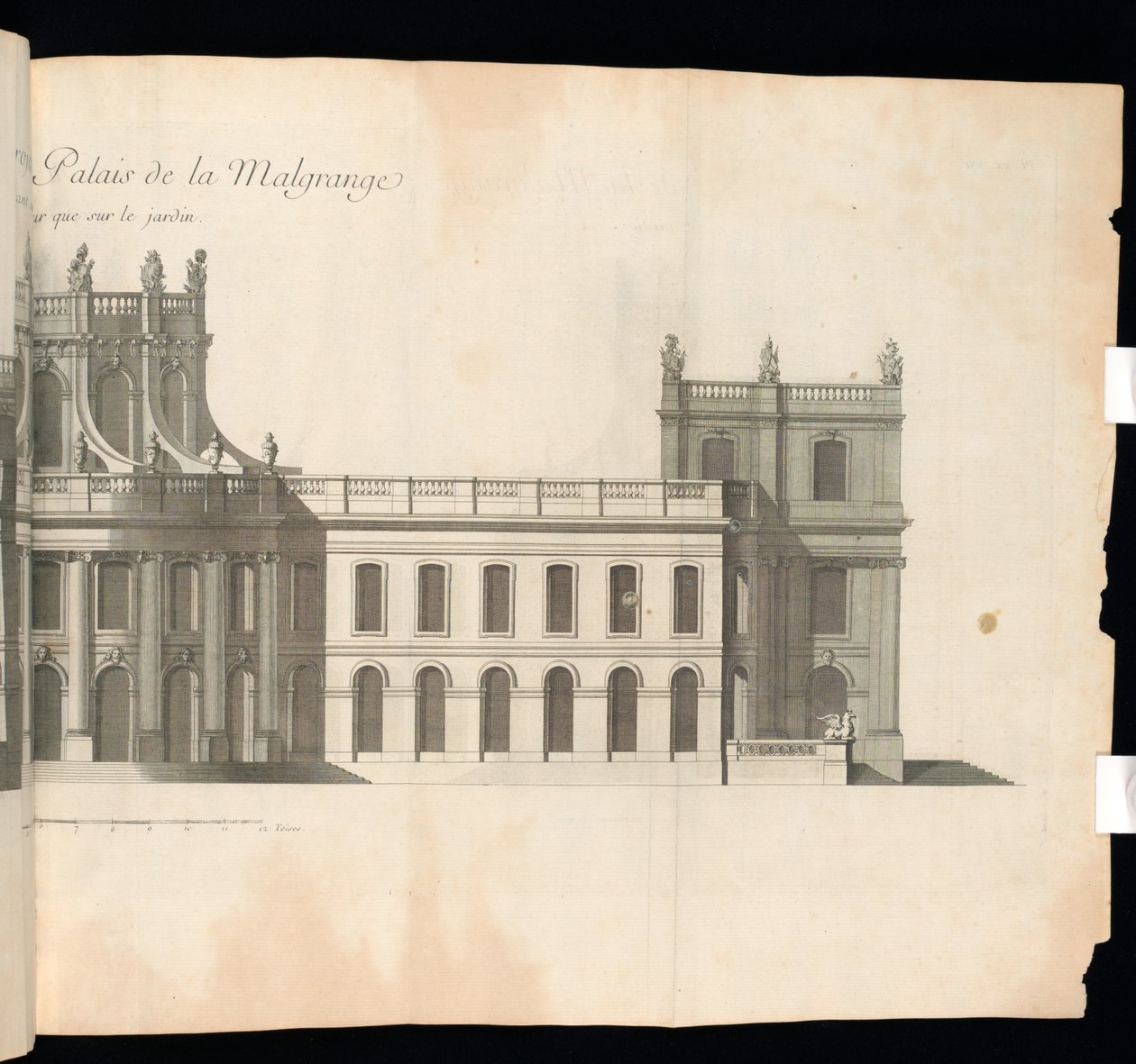 Impresión encuadernada de Jacques François Blondel