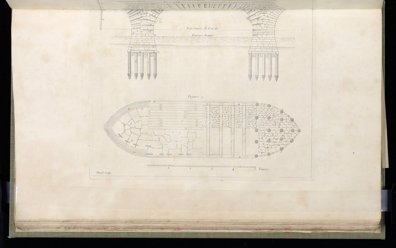 Impresión encuadernada (Francia) de Jacques François Blondel