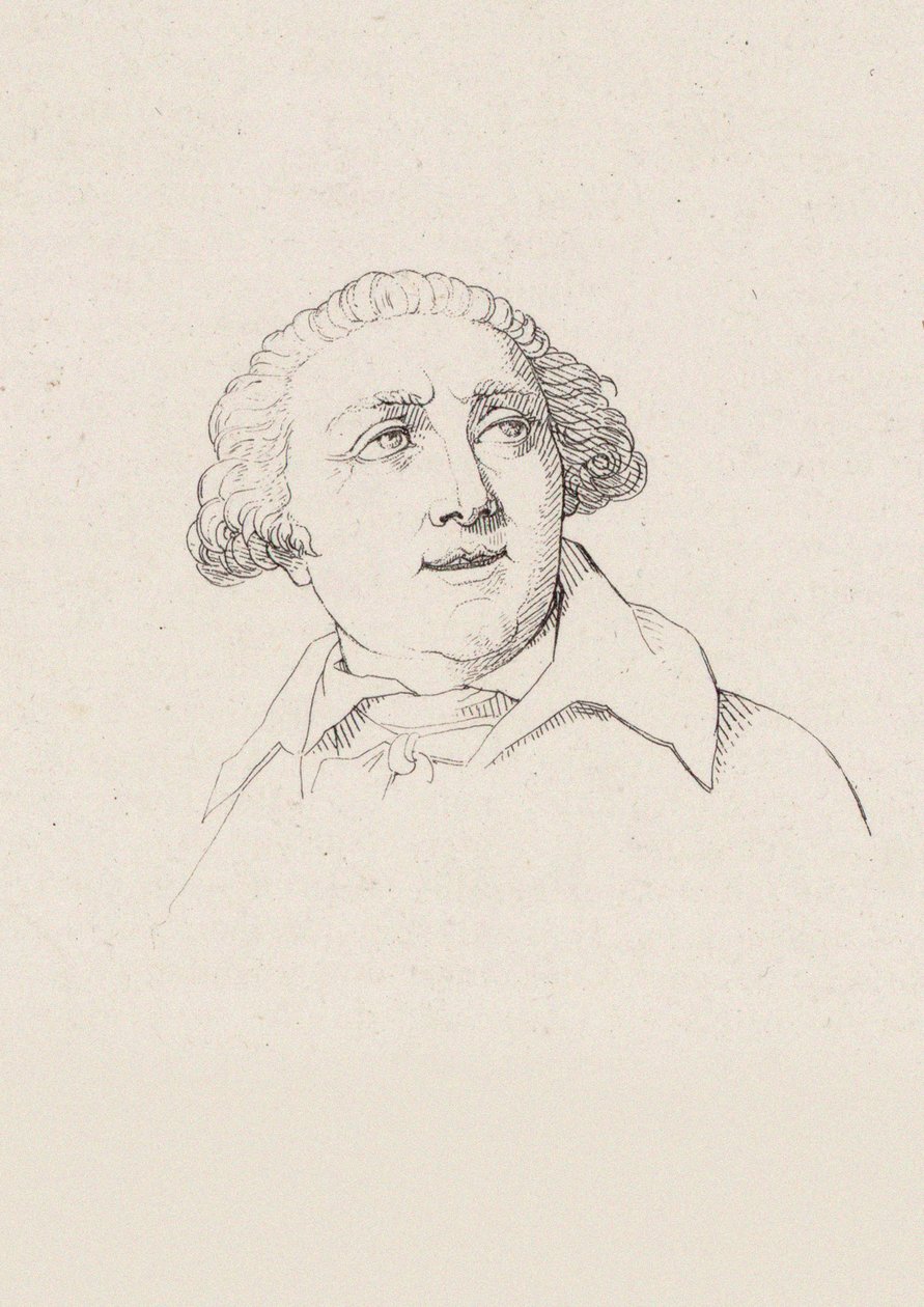 Retrato de Giovanni Paisiello 1740-1816 de Jacques Frémy