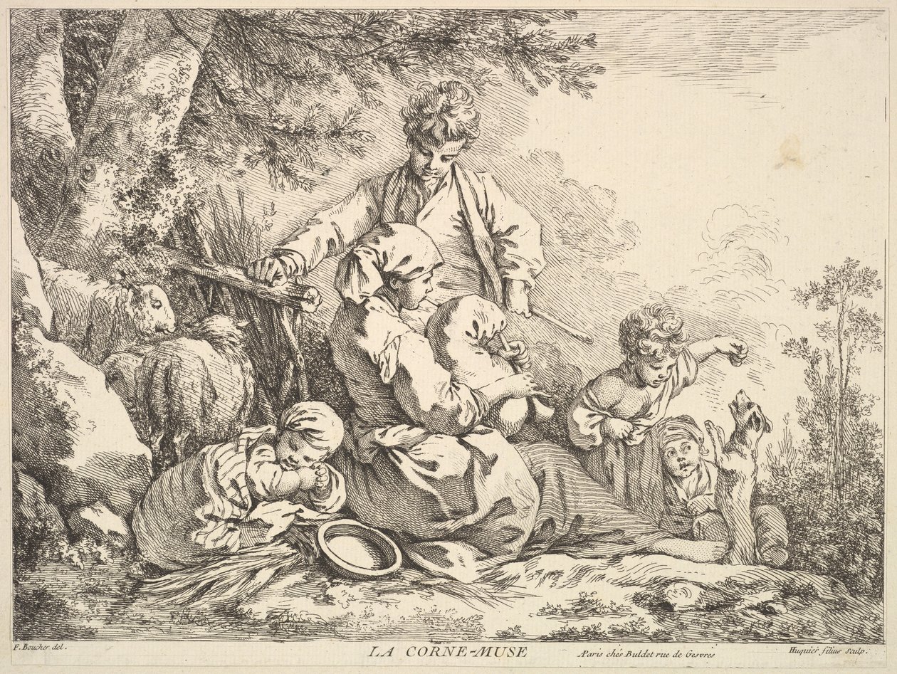 Gaitas de Jacques Gabriel Huquier