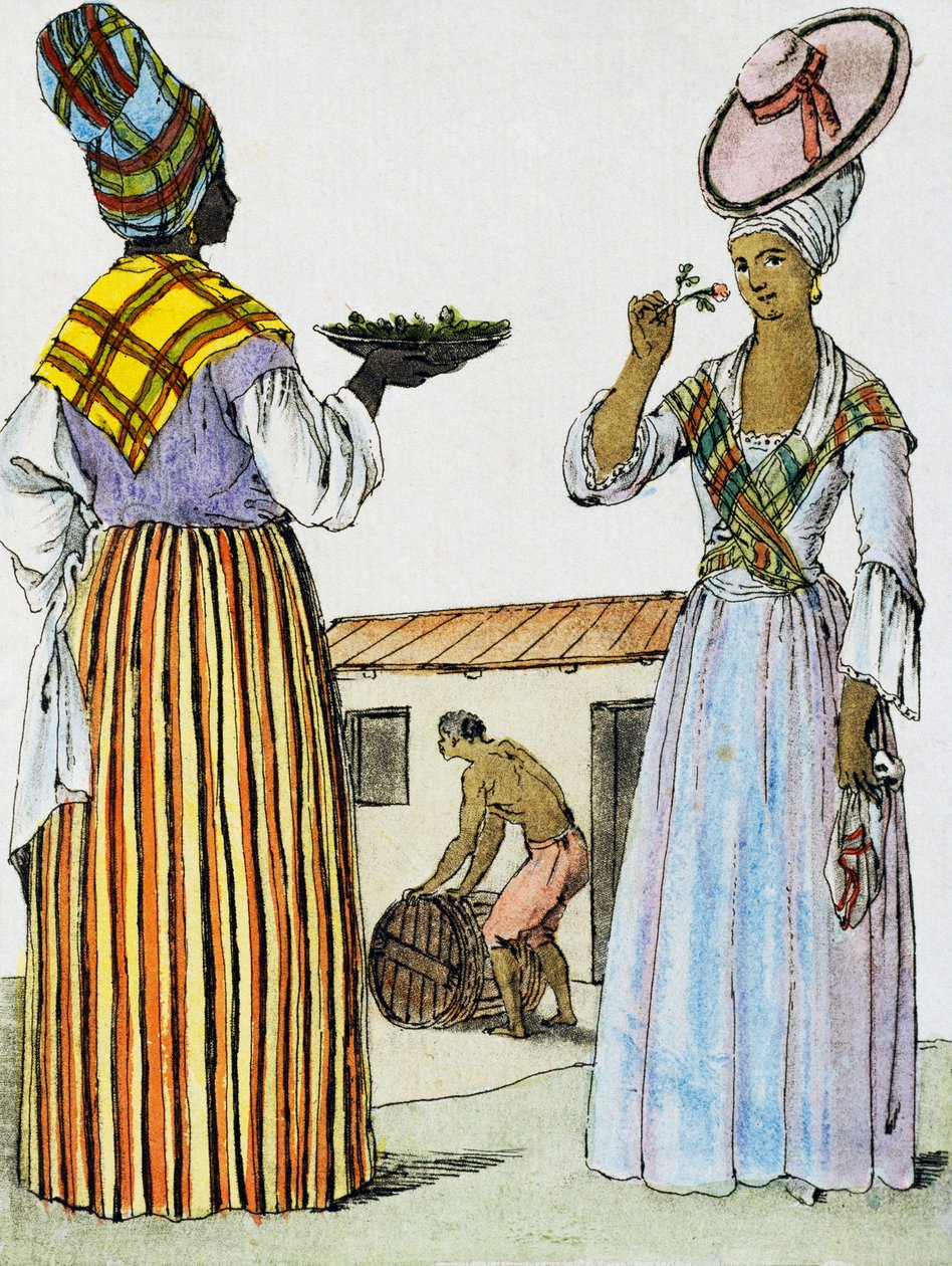Floristas en Santo Domingo de Jacques Grasset de Saint Sauveur