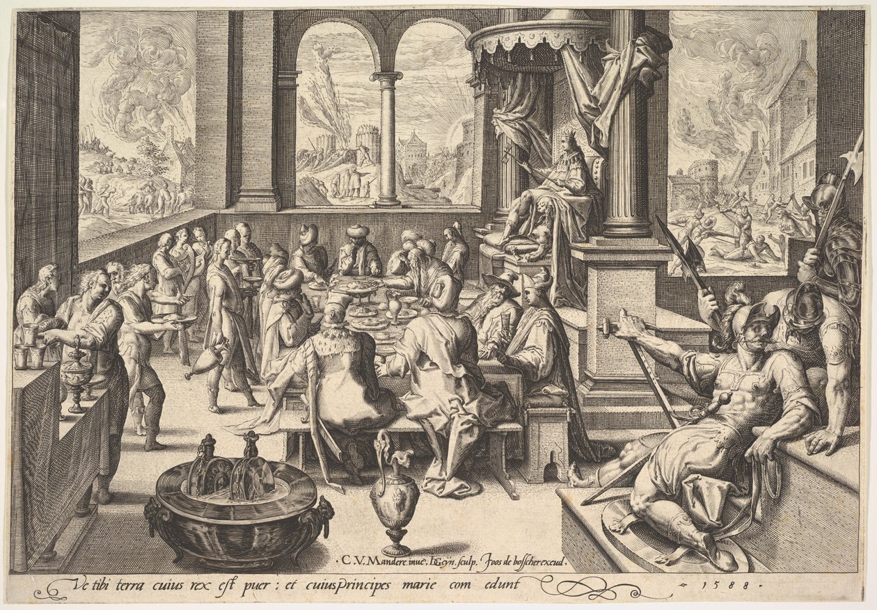 Alegoría del Gobierno de un Rey Infantil de Jacques II de Gheyn