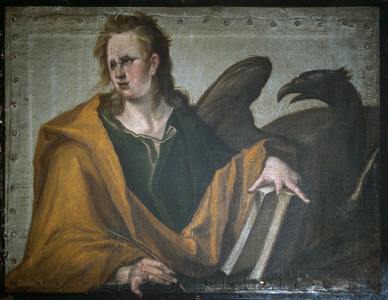San Juan Evangelista, 1588 de Jacques II de Gheyn