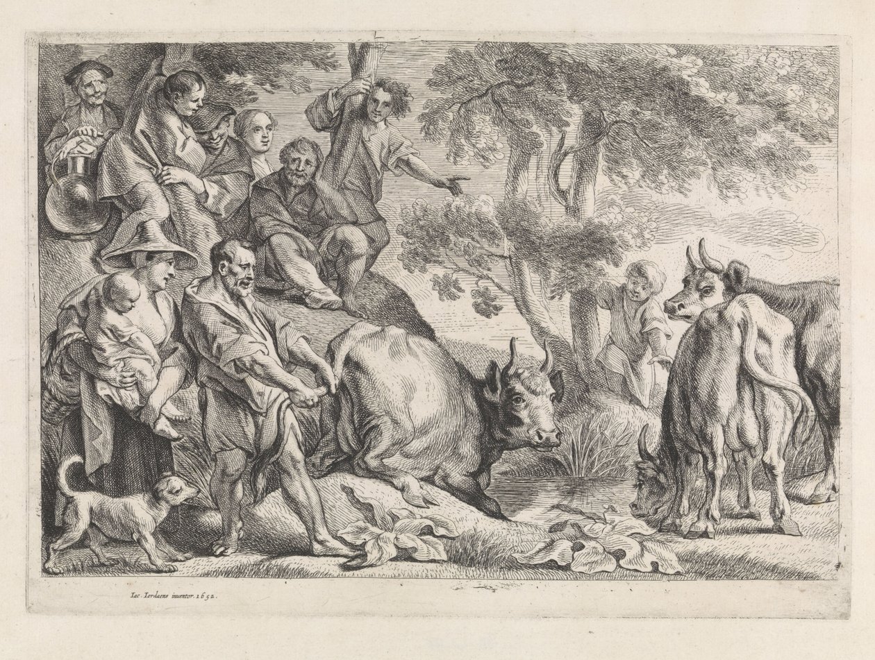 Hércules en Caco de Jacques Jordaens