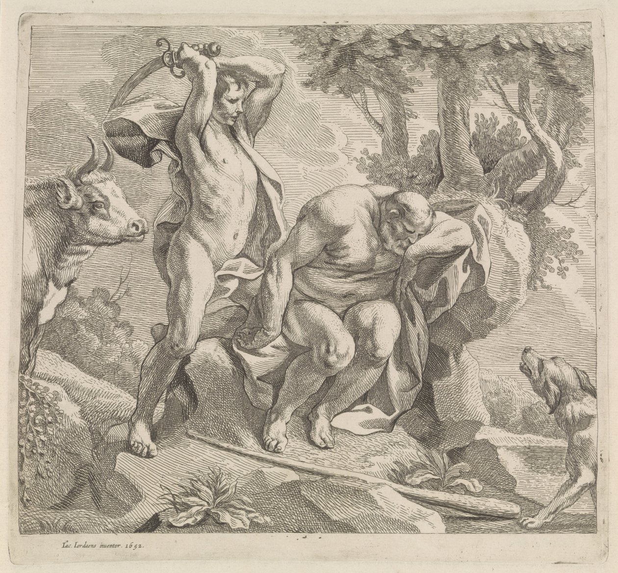 Mercurio en Argus de Jacques Jordaens