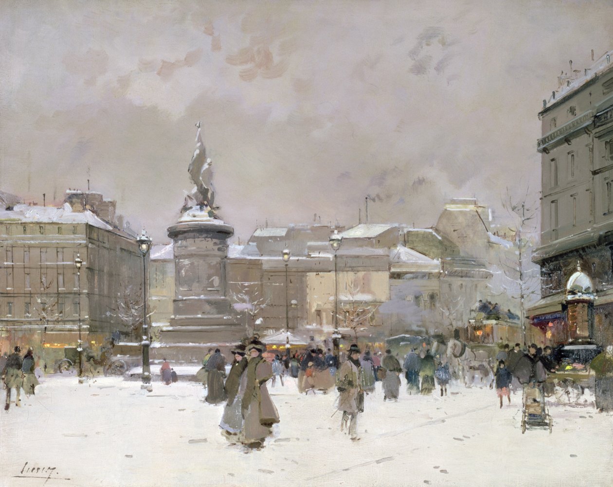 Place de Clichy de Jacques Lieven